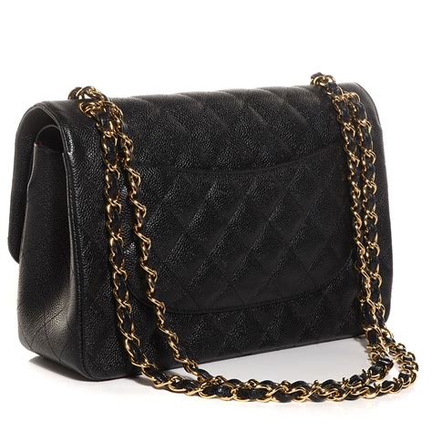 chanel jumbo caviar double flap|The Ultimate Chanel Flap Guide .